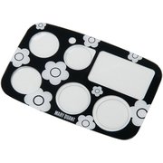 スイッチ保護ガラスフィルム MARY QUANT ブラック (パナソニック スイッチ5対応) MQG-001P