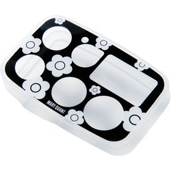 スイッチカバー＋フィルム MARY QUANT ブラック （パナソニック スイッチ5対応） MQSN-001P