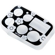 スイッチカバー+フィルム MARY QUANT ブラック (パナソニック スイッチ5対応) MQSN-001P