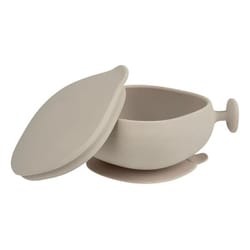 シリコンボウル＋リッド / Silicone Bowl + Lid - latte 101746