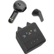 完全ワイヤレスイヤホン Bluetooth搭載 モバにゃー ごま RTWS05GOM