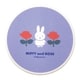 ディック・ブルーナ「ミッフィー Miffy」 コースター 陶製 コースター 約9cm MIFFY＆ROSE ブルー 410548