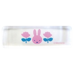 ディック・ブルーナ「ミッフィー Miffy」 箸置き ガラス 4cm MIFFY＆ROSE 410552