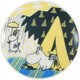 MOOMIN （ムーミン） 豆皿 しょうゆ皿 小皿 直径9cm アイナ aina テント キャンプ ムーミン MM8503-333