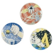 MOOMIN (ムーミン) 豆皿 しょうゆ皿 小皿 3枚 食器セット 直径9cm アイナ aina ムーミン リトルミイ MM8500-135
