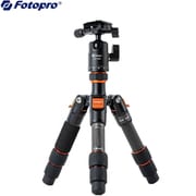 カーボン製卓上三脚 カメラ台座パン機能付き 一眼レフ対応 耐荷重8kg FOTOPRO X-GO MINI2 BK