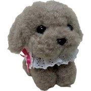 50008 ふわもこシリーズ キーチェーン付 ぬいぐるみ イヌ ブラウン