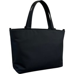 QUICKPACKTOTE-BK [【もう荷物を探さない】圧倒的に出し入れスムーズな快適通勤トート QUICK PACK TOTE A4対応 14インチパソコン スマホ専用ポケット PCポケット マジックポケット 5+5収納 8.4L 大容量 トートバッグ ブラック]