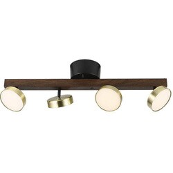 ヨドバシ.com - スワン LED4灯シーリングライト Rumani