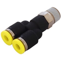 PX4-01チューブ用ワンタッチ継手ブランチY