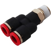 PX8-02チューブ用ワンタッチ継手ブランチY