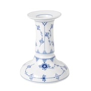 1055285 [ブルーフルーテッドプレイン キャンドルスティック キャンドルホルダー 高さ約12cm 国内正規品]