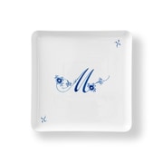 アルファベット コレクション スクエア ディッシュ 四角 皿 20×20cm 「 M 」 国内正規品 1073773
