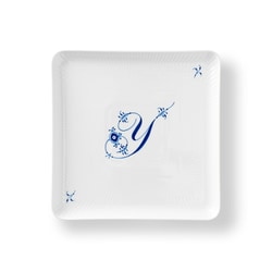 アルファベット コレクション スクエア ディッシュ 四角 皿 20×20cm 「 Y 」 国内正規品 1073775