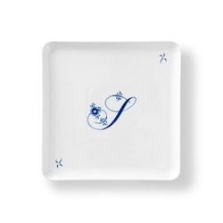 アルファベット コレクション スクエア ディッシュ 四角 皿 20×20cm 「 S 」 国内正規品 1073777