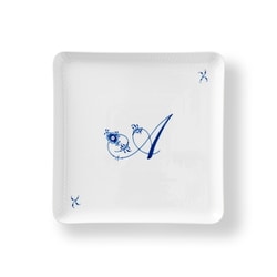 アルファベット コレクション スクエア ディッシュ 四角 皿 20×20cm 「 A 」 国内正規品 1073779