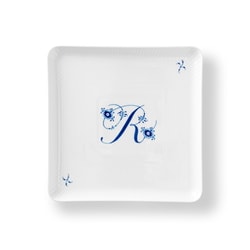 アルファベット コレクション スクエア ディッシュ 四角 皿 20×20cm 「 R 」 国内正規品 1073781