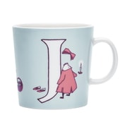 ムーミン アラビア ( MOOMIN ARABIA ) マグカップ 0.4L アルファベットコレクション 「 J 」 国内正規品 1073527