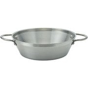 TKG 銀の頂 三層鋼両手鍋 28cm QGV3203