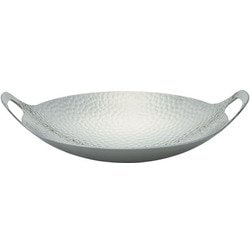 TKG 銀の頂 三層鋼槌目鍋 21cm QGV3301