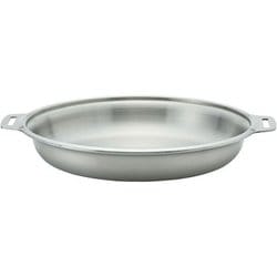 TKG 銀の頂 三層鋼ちり鍋 30cm QGV3503