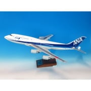 NH00122 1/100 完成品 747-400D JA8961 ギア無 木製台座・プレート付 [塗装済完成品モデル]