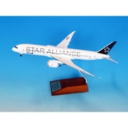 NH20216 1/200 完成品 BOEING 787-9 JA872A STAR ALLIANCE WiFiレドーム･ギア付 木製台座・プレート付 [塗装済完成品モデル]