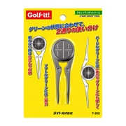 T-302（080） [2way divot tool ブラック]