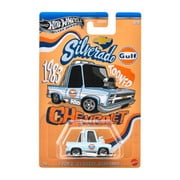 JCB64 ホットウィール テーマオートモーティブ ノッポ・ガルフレーシング トゥーンド '83 シェビー シルバラード [ミニカー]