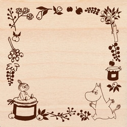 いろどりはんこ MOOMIN 果実のリース TSW-165