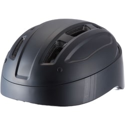 自転車用ヘルメット VESK 折りたたみ式 SGマーク取得 エコパック付き ZHEZD-47 マットブラック Lサイズ