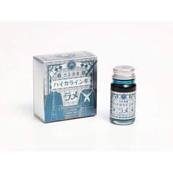 ギター大正浪漫ハイカラインキ ラメ メランコリックブルー TRHGL-12ML-T61