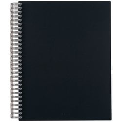 リングノート保存用ノート ブラック セミB5 N1851-24