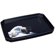 774069 [和風カフェトレー 浪裏に富士 和盆・北斎]