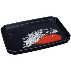 和風カフェトレー 赤富士 和盆・北斎 774070