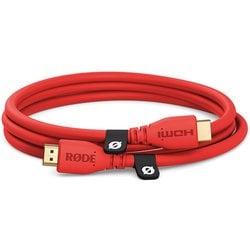 HDMIケーブル 1.5m レッド HDMICABLE1.5M-R