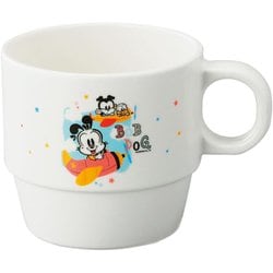 片手付カップ 240ml 約直径7.7cm×幅10.3cm×高さ7.2cm リトルボブドッグ MN-130-LB