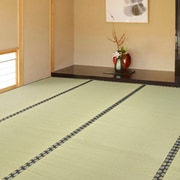 フリーカット裏付き い草カーペット みすず 本間2畳 補修テープ付き