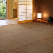 裏付き い草カーペット 南風 江戸間4.5畳 ブラウン