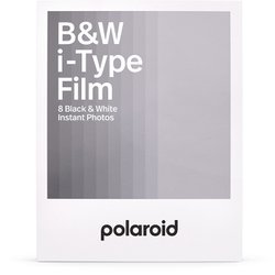 インスタント白黒フイルム B＆W i-Type Film White Frame（8枚） 6001JP