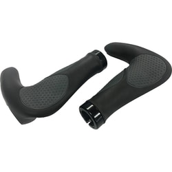 バーエンド付グリップ BK/GL