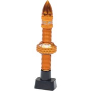 100mm アルミチューブレスバルブ ゴールド 761060