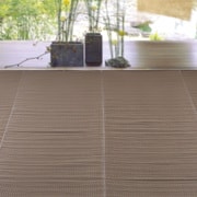 洗えるい草風カーペット ライアン 江戸間4.5畳 ブラウン