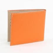 gl049 [GL049 FRUH BICOLOR スマートショートウォレット 財布 オレンジ]