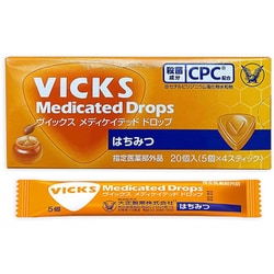 ヴイックス メディケイテッド ドロップ はちみつ 20個 [指定医薬部外品]