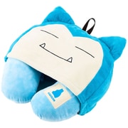 フード付きネックピロー カビゴン ブルー