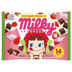 ヨドバシ.com - 不二家 不二家 ミルキーチョコレート（苺）袋 14