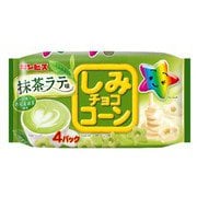 ギンビス しみチョココーン抹茶ラテ味4パック 88g