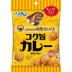 ぼんち コク旨カレーせんべい 55g