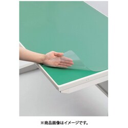 ライオン バイオマスデスクマット （グリーンマット付・バイオマス配合再生塩ビPBKタイプ） No.106-PBK 990×590